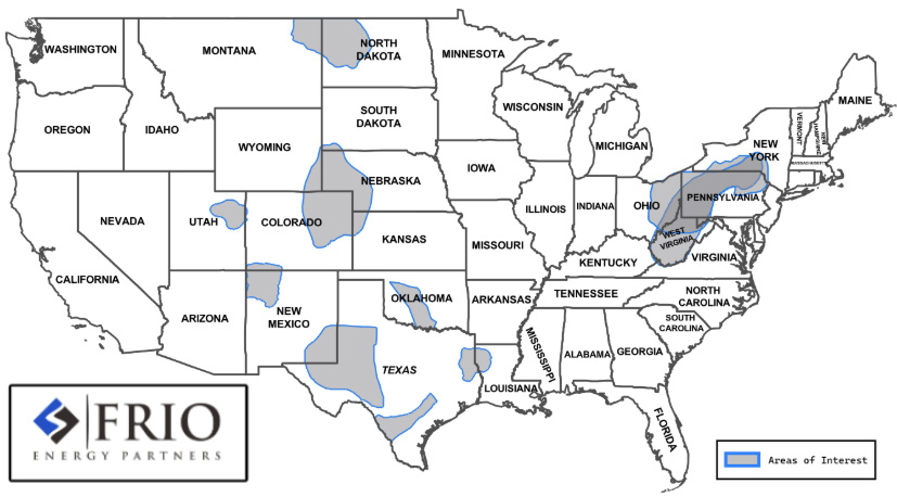 Areas of Interest Map